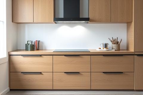 Bild på skräddarsydda köksskåp